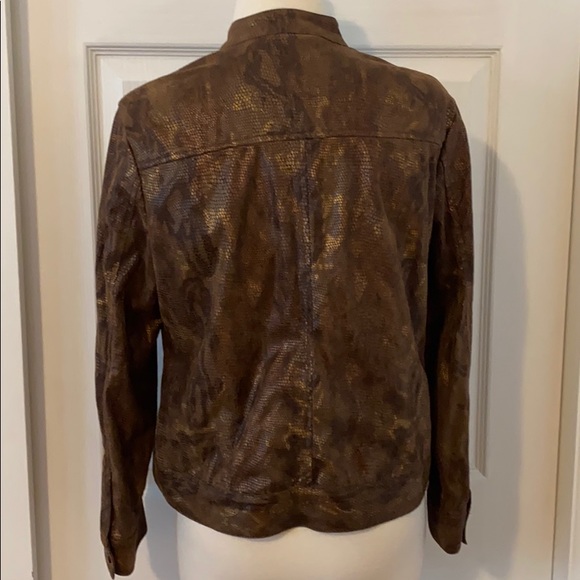 “Birch Hill” Faux Snakeskin Jacket - Picture 4 of 7